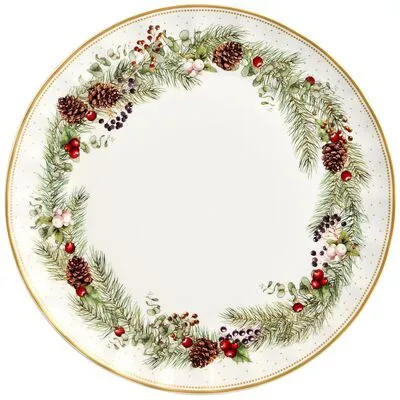 Тарелка фарфоровая обеденная "CELEBRATION" 26см